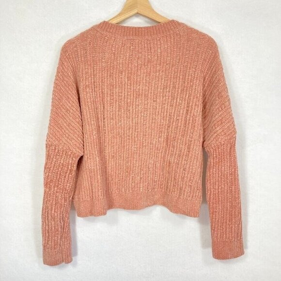 Silence + Noise Urban Outfitters Cropped Sweater Coquette Soft Girl Boxy XS - Picture 4 of 7